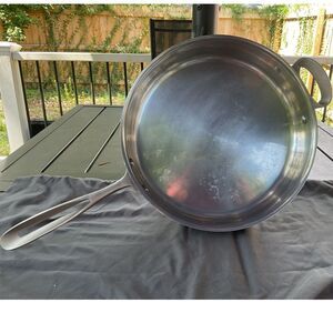 Dansk 18/10 Stainless Steel Skillet Frying Pan